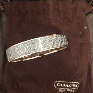 Coach signature bangle bracelet